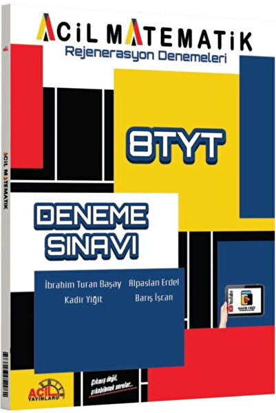 Acil Yayınları Acil Tyt Son Seans 8 Rejenerasyon Deneme 2026