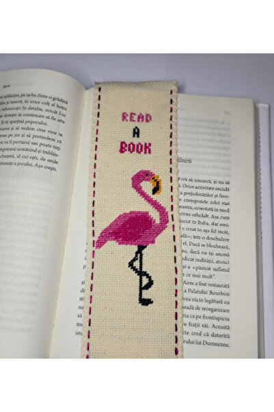 FARA Handmade bookmark "Flamingo"