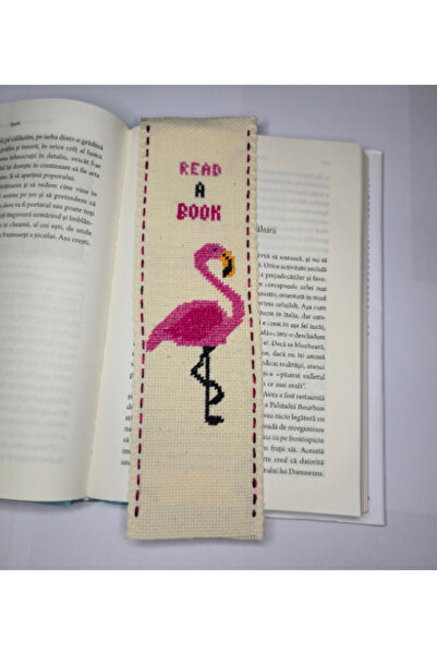 FARA Handmade bookmark "Flamingo"
