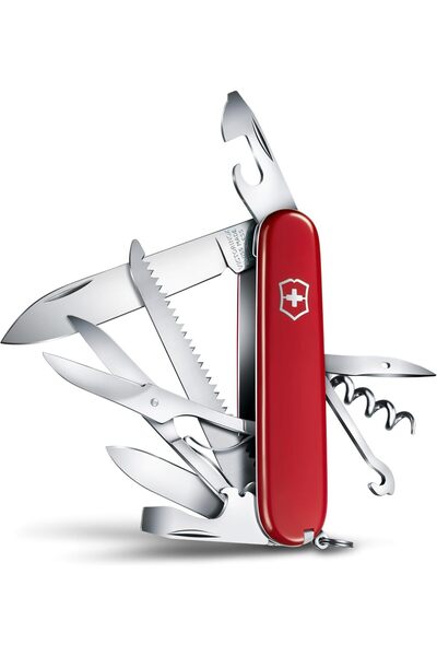 Victorinox Huntsman Swiss Army Knife - Red