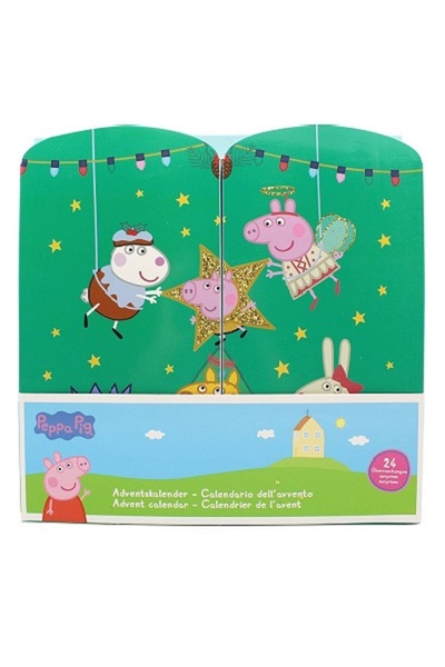TOYJOY Calendar Advent pentru fetite Joy Toy, 2025, Peppa Pig, 28 x 7 x 28 cm