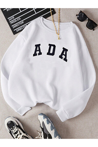 Take Two By Styli Girls Letter Print Long Sleeve Sweatshirt