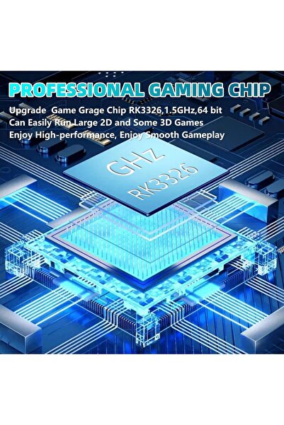 Generic Specton R36 Ultra Retro Handheld Game Console, 4-inch HD IPS, 128GB, 30000+ Games, WiFi, RGB, Black