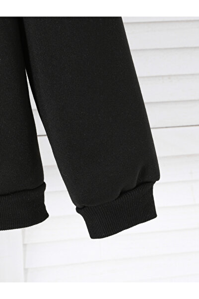 Take Two By Styli Girls Bow Print Long Sleeve Hoodie