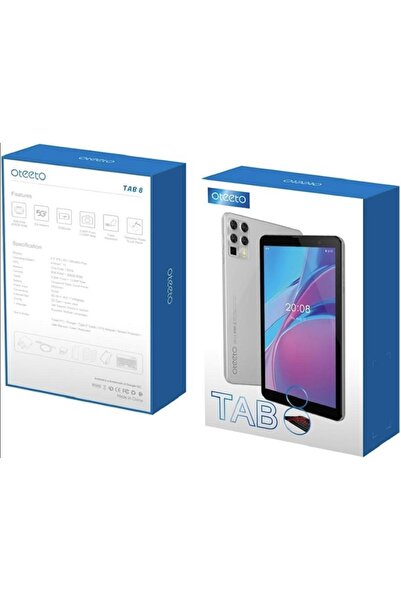 OTEETO Tab 8 tablet with an 8.0-inch screen, 8GB RAM, 256GB storage, and a 13MP camera.