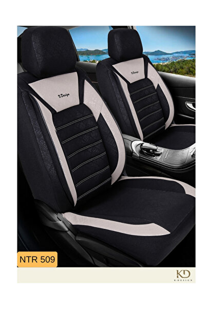 K-Design NATURAL GOFRAJ SERİSİ UNIVERSAL OTO KOLTUK KILIFI -NTR 509