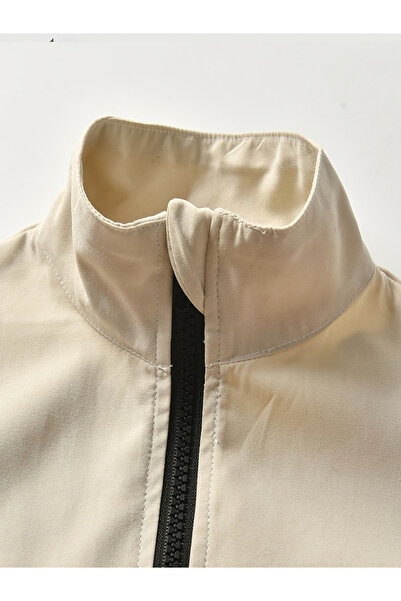 Take Two By Styli Boys Color Block Zip Up Long Sleeve Jacket