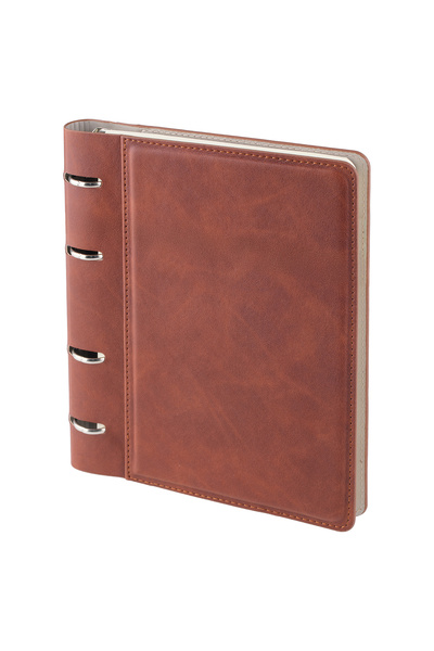 Neso Medya Grup 15x21 Termo Deri Defter, Dört Halka Mekanizmalı