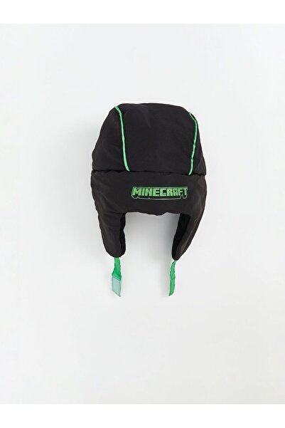 LC Waikiki LCW ACCESSORIES Minecraft Baskılı Erkek Çocuk Kar Şapkası