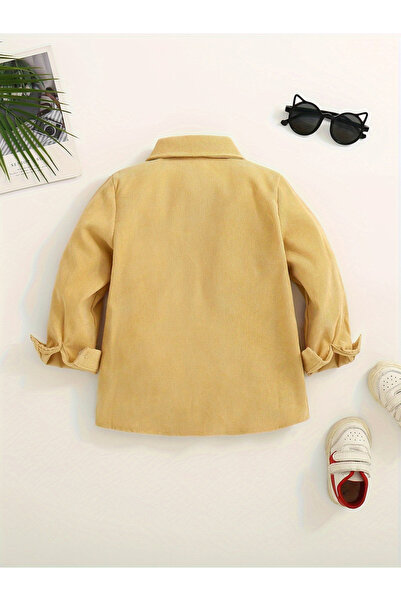 Take Two By Styli Textured Button Up Pocket Detail Jacket