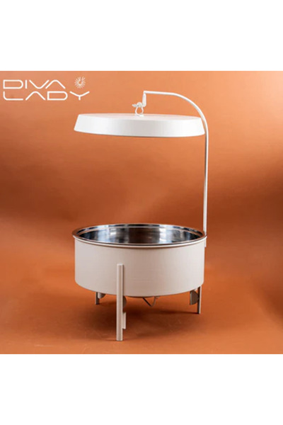 DIVA LADY ✨ Diva Lady Luxury White 4L Food Warmer – The epitome of understated luxury and elegant hospitality 🤍🍲