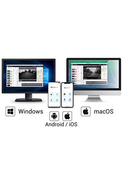 BLACKVUE كاميرا لوحة القيادة الأمامية والخلفية DR970X Box Plus Series