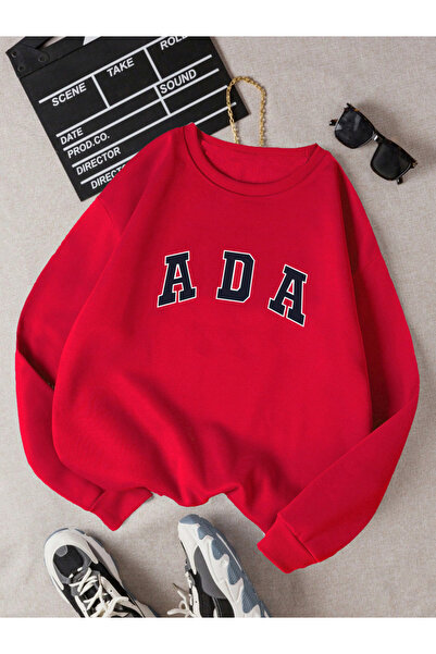 Take Two By Styli Girls Letter Print Long Sleeve Sweatshirt