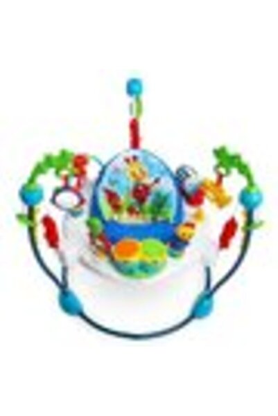 Baby Einstein Activity Center with Integrated Jumper, 360° Rotation, Lights & Sounds