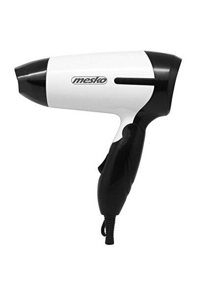 MESKO MS 2262 Uscator par, 1000W, 2 viteze, 2 setari temperatura, Alb/Negru