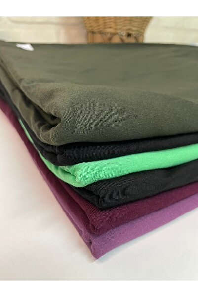 EGE DESIGN قماش فيسكوز ليك قطني ممشط 6 ألوان إجمالي 8.70 متر