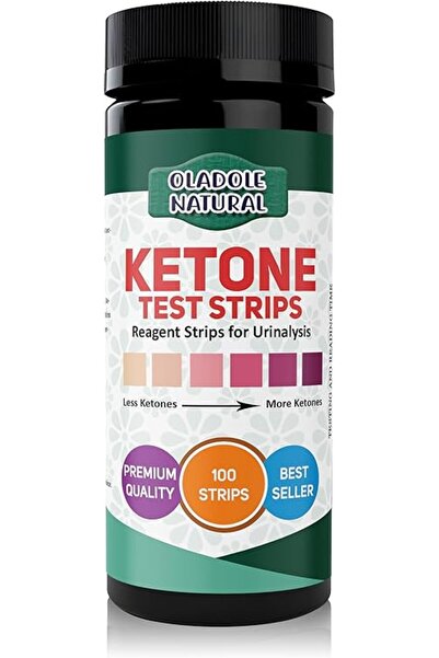 Oladole Natural شرائط كيتون كيتو - 100 شريط