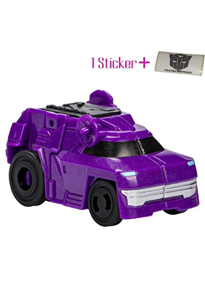 transformers Figurina Transformers, EarthSpark Terran Hashtag, 7cm cu sticker
