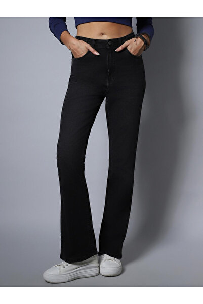 High Star By Styli High Rise Stretch Boot Cut Fit Jeans