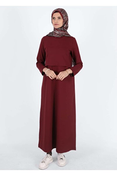 Mersha Collection 4 Mevsim Emzirme Özellikli Elbise - Lohusa Anne Kıyafeti