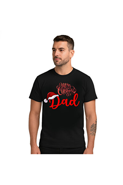 OEM Tricou barbat DAD Christmas 100%bumbac
