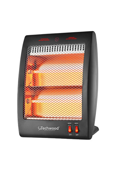 Techwood Quartz fan heater TCG-826R, 800W, 2 speeds