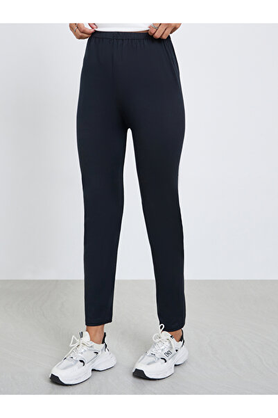 Styli Pack of 2 - Solid Elastic Waistband Leggings