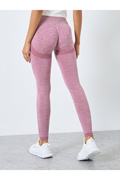 Styli Seamless Tonal Jacquard Leggings