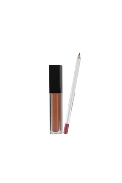 OEM 2-in-1 Makeup Set: Liquid Lipstick and Lip Pencil - No. 1