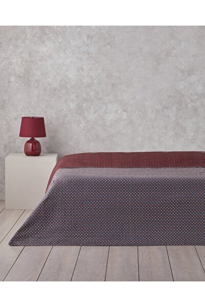 English Home Diamond Clam King Size Multi-Purpose Cover 240X220 cm Burgundy