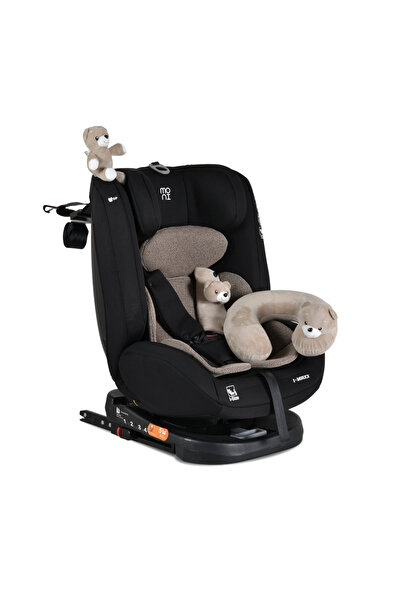 Moni Scaun auto cu isofix i-Maxx Cool-beige 40-150 cm sezut rotativ,certifica...