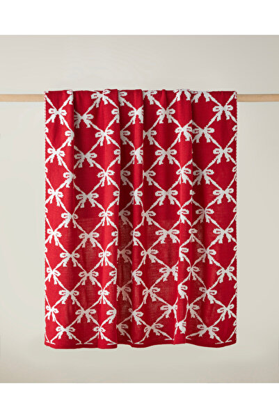 English Home Red Year Koltuk Şalı 130x170 cm Kırmızı