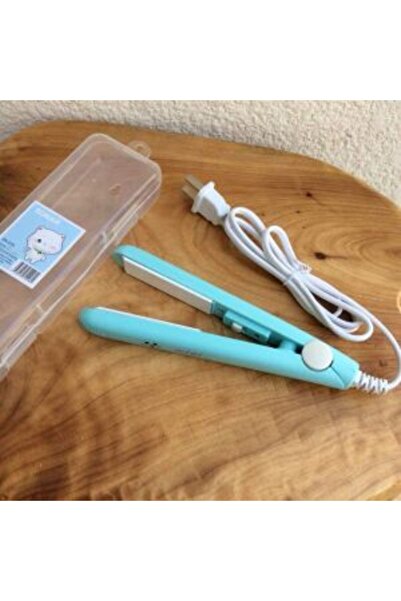 victiny Mini Ceramic Hair Straightener SN228, Turquoise, Adjustable Temp up to 220°C - New Generation by Ur