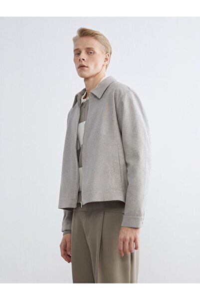 LC Waikiki Ανδρικό παλτό με γιακά πουκάμισο LCW Vision Standard