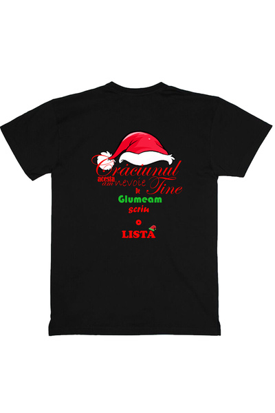 OEM Tricou barbat Craciunul acesta am nevoie de tine 100%bumbac