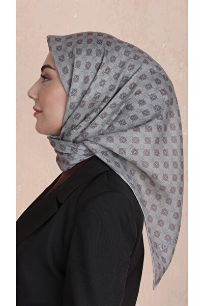 locella Soft Pamuk Eşarp Taş-5