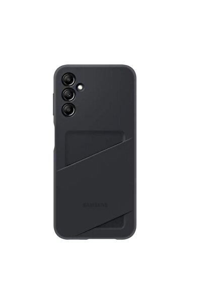 Samsung جراب أسود بفتحة بطاقة لهاتف Galaxy A14 | نحيف وواقي