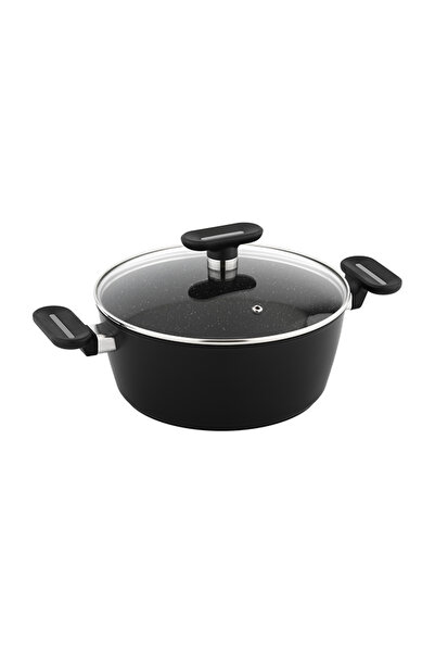 Techwood TAF-20FT pot, 20cm, forged aluminum, PFOA free, marbled, universal compatibility