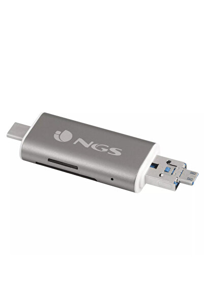 OEM Cititor de carduri NGS 5 în 1, micro USB 2.0 de tip C