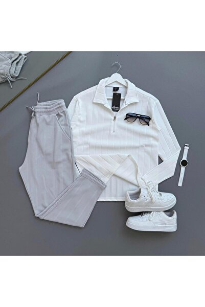 Baycombine35 Men's Reported Stretch Fabric Ottoman Suit