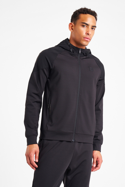 Lescon Ανδρικό φούτερ με φερμουάρ με κουκούλα 25N-1117