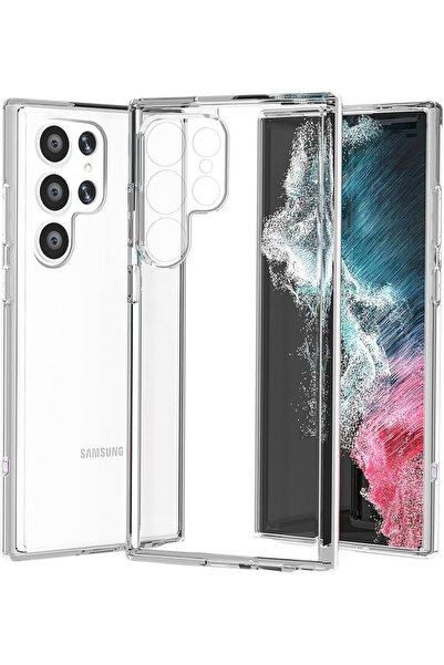 PROTECT غطاء مغناطيسي شفاف للغاية لهاتف سامسونج S24 MSAMS24U + واقي شاشة هيدر...