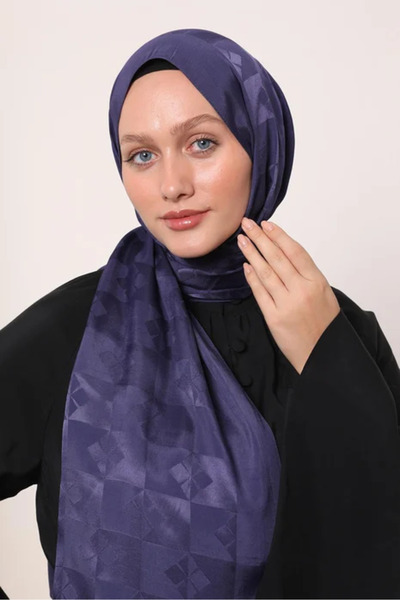 LuvenSara شال جاكار حريري