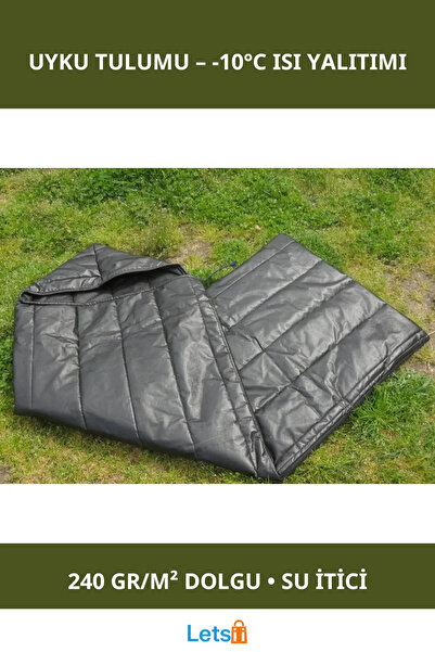 Letsii Vodootporno Prozračna navlaka Flis Vreća za spavanje 10°C 210x70cm