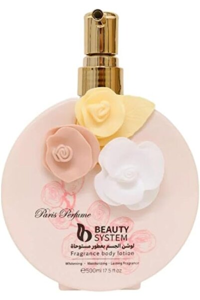 BEAUTY SYSTEM لوشن للجسم معطر، 500 مل، وردي