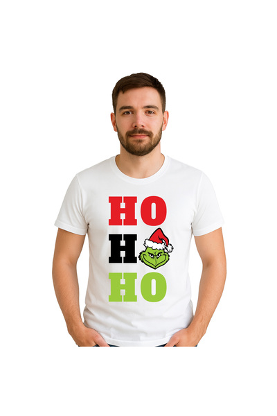 OEM Tricou barbat Grinch Hohoho 100%bumbac