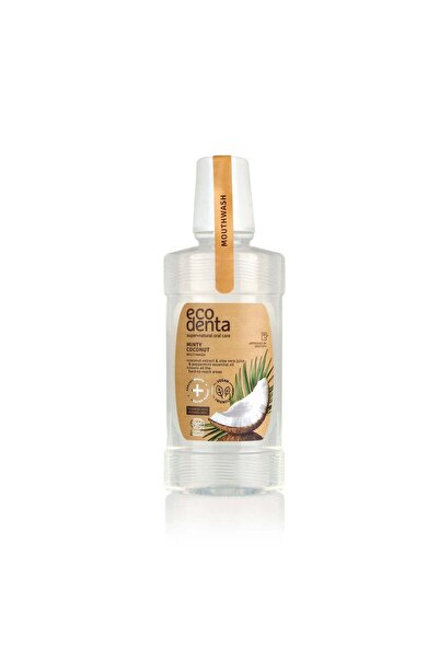 Ecodenta Certified mouthwash, with coconut and mint flavor, Fresh Breath, Ecodenta, 250 ml