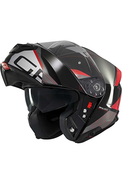 MT Helmets MT Genesıs Sv Atempo b15 Parlak Çene Açılır Kask