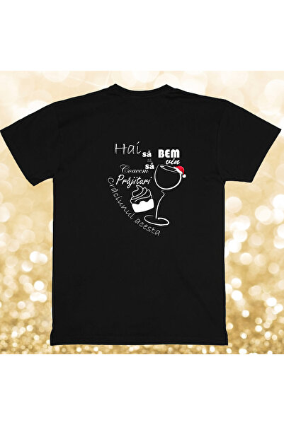 OEM Tricou barbat Hai sa bem vin si sa coacem prajituri 100%bumbac