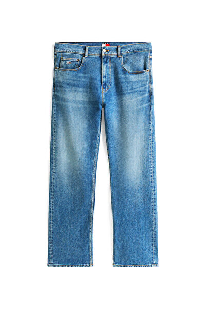 Tommy Hilfiger Men Denim Medium Otis Faded Straight Leg Jeans